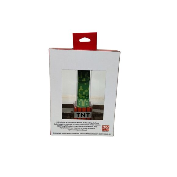 Hallmark Ornaments Minecraft Creeper on TNT Christmas Tree Ornament Decoration - Picture 7 of 11